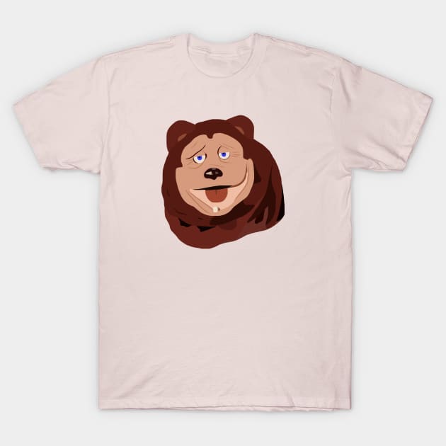 Showbiz Bear T-Shirt by ElviaMontemayor